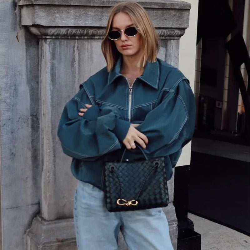 GiulioPagani Loose Fashion Retro Jakke
