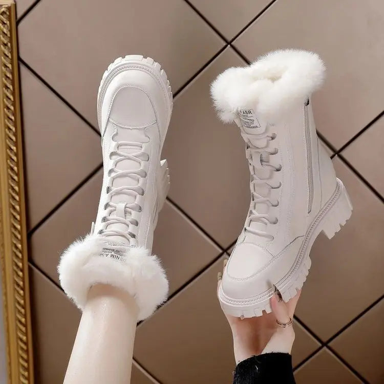 SnowChic | Læderstøvler Luxia