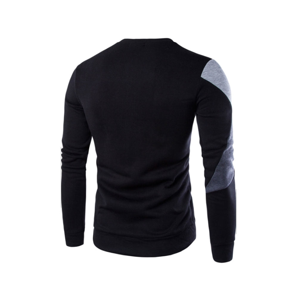 DarioConti Herre Sweatshirt Med Rund Hals