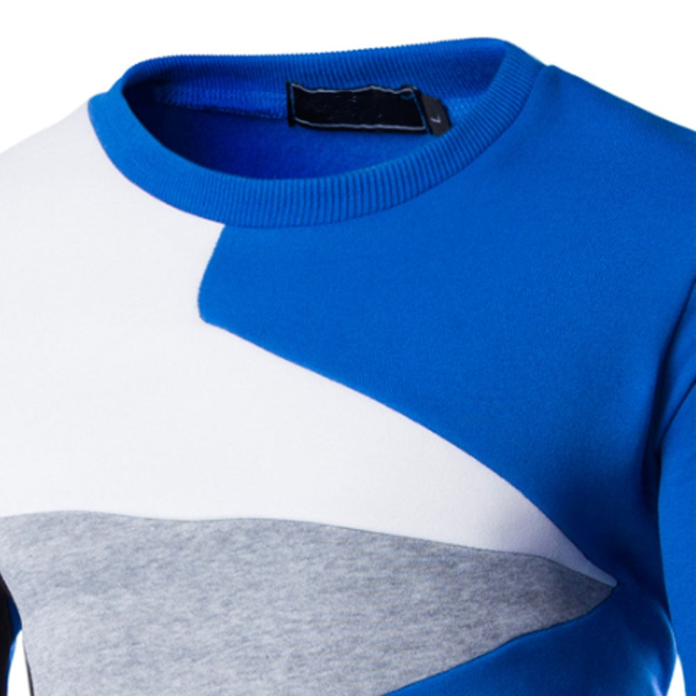 DarioConti Herre Sweatshirt Med Rund Hals