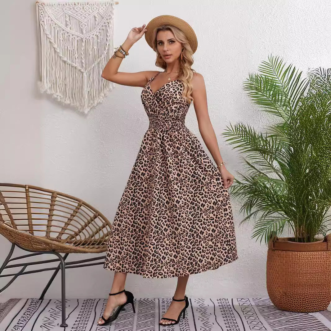 DanteMorelli American Large Swing Dress med leopardprint