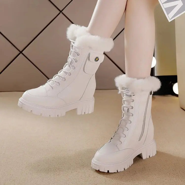 SnowChic | Læderstøvler Luxia