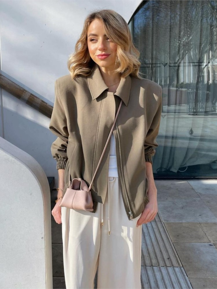 Claire Casual Bomber