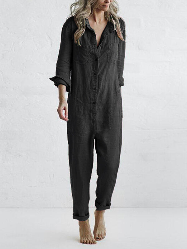 MarcoBellini Jumpsuit Lange Ærmer