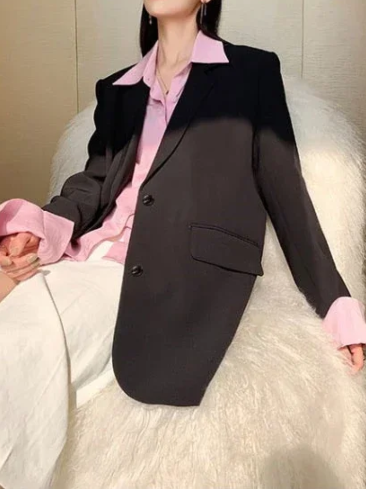 DarioSarti Slim Fit Lang Blazer til kvinder