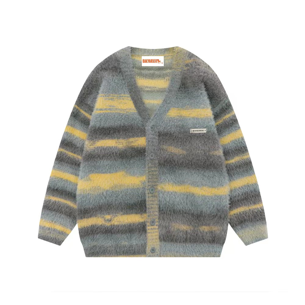 Chroma | Stribet cardigan