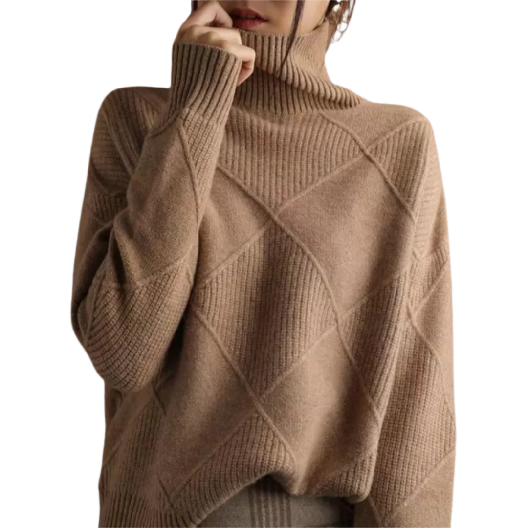 Camille – Blød Striktrøje til Kvinder med Elegant Look
