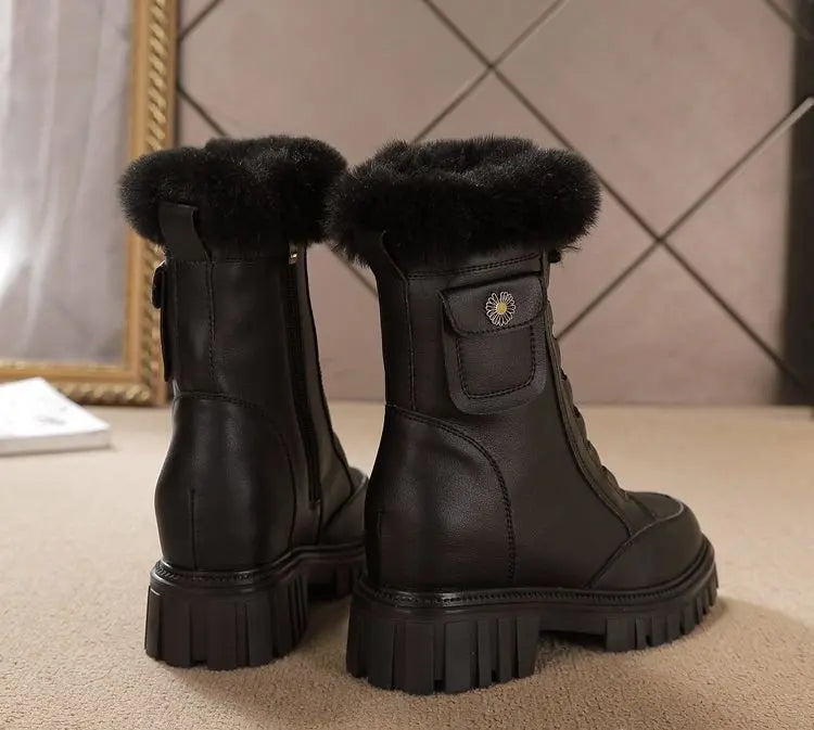 SnowChic | Læderstøvler Luxia
