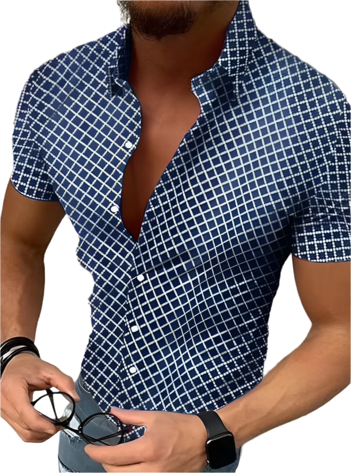 Luca – StretchFit Herreskjorte med Casual Look