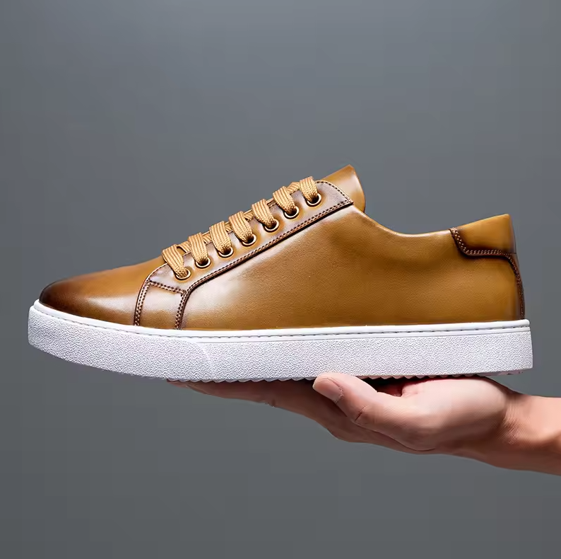FabioMonti Ortopædiske Sneaker i læder