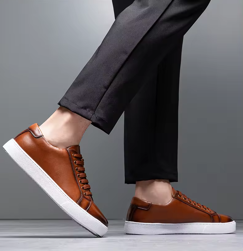 FabioMonti Ortopædiske Sneaker i læder