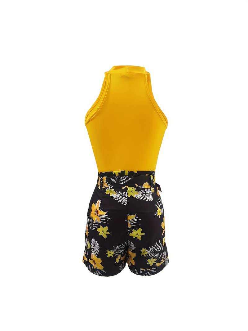 ChiaraBianchi todelt shorts-sæt