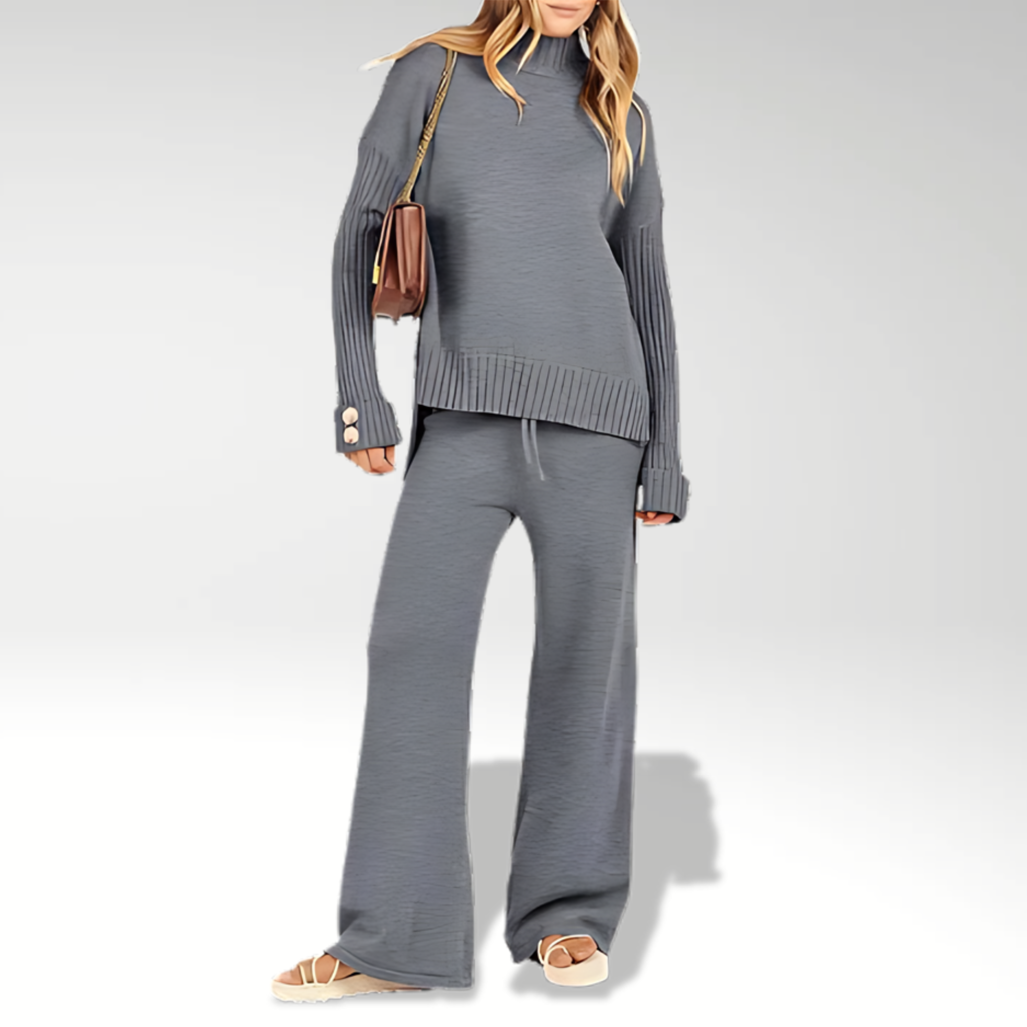 SofiaCalabrese Ubesværet Elegance Todelt Sæt Til Kvinder