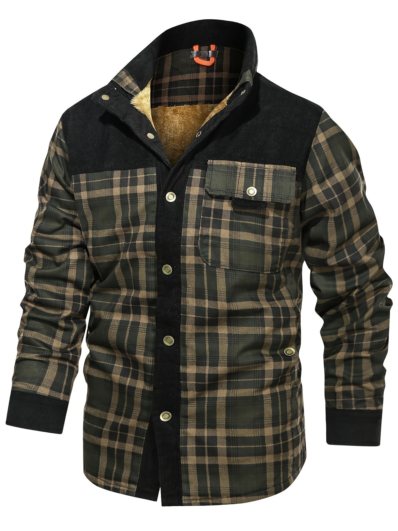 Calvoro – Foret Herreflannelskjorte med Klassisk Tern