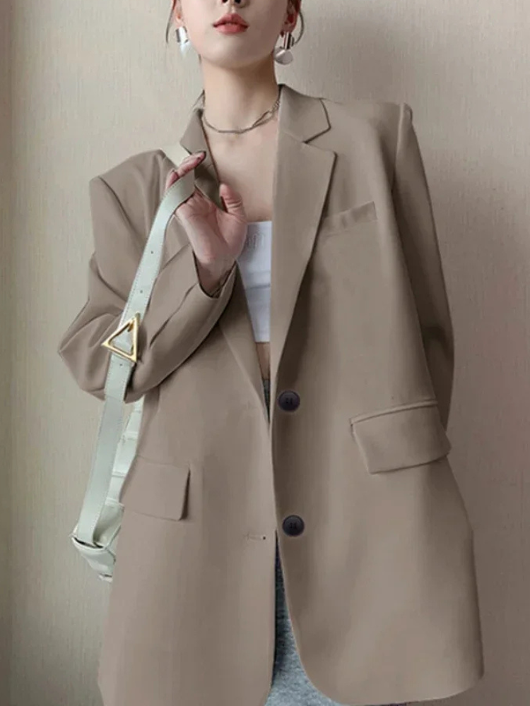 DarioSarti Slim Fit Lang Blazer til kvinder