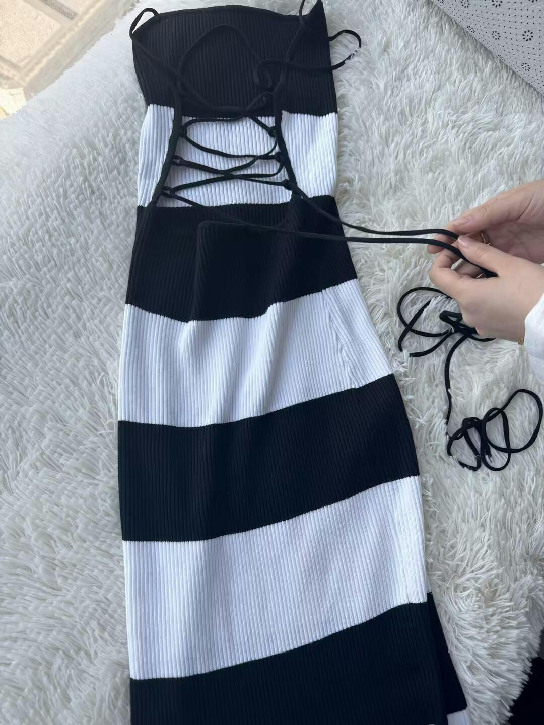MiaFabbri Stribet Flex Jumpsuit