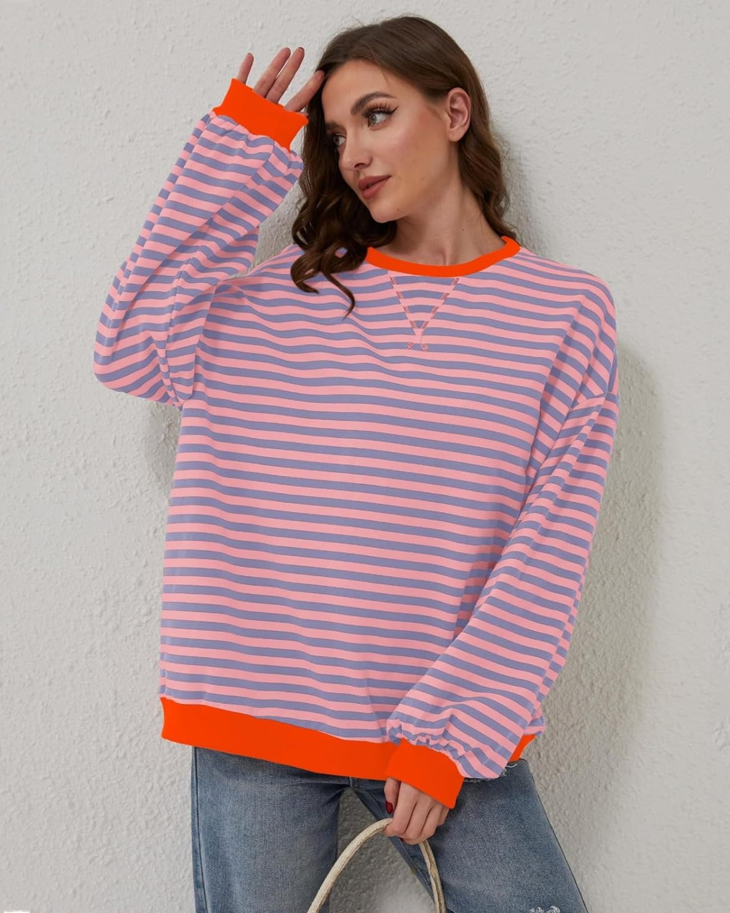 DanteGiordano Langærmet sweatshirt til kvinder
