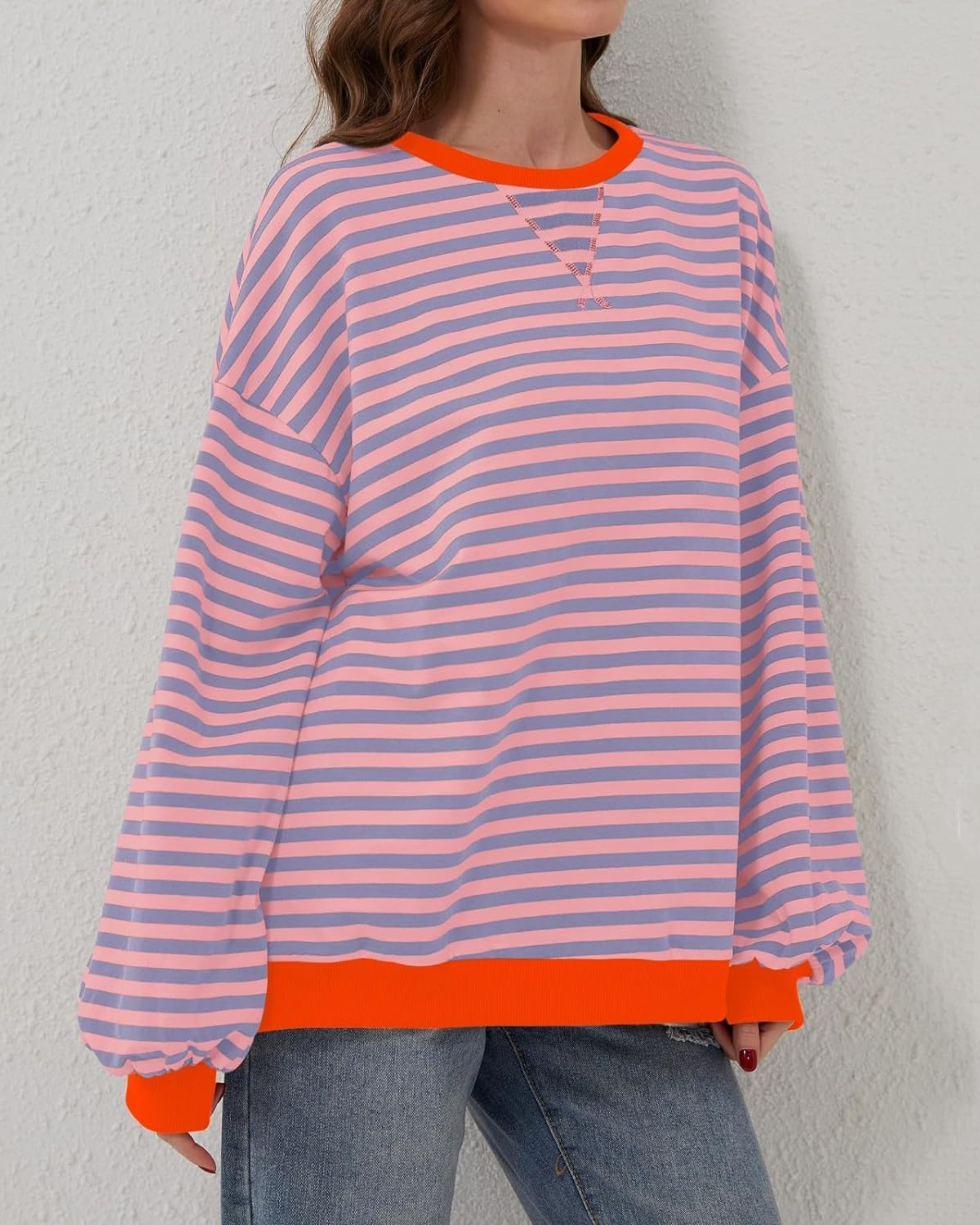 DanteGiordano Langærmet sweatshirt til kvinder