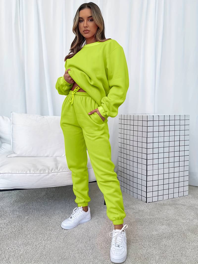 Evy - Behageligt Sæt Med Loungewear
