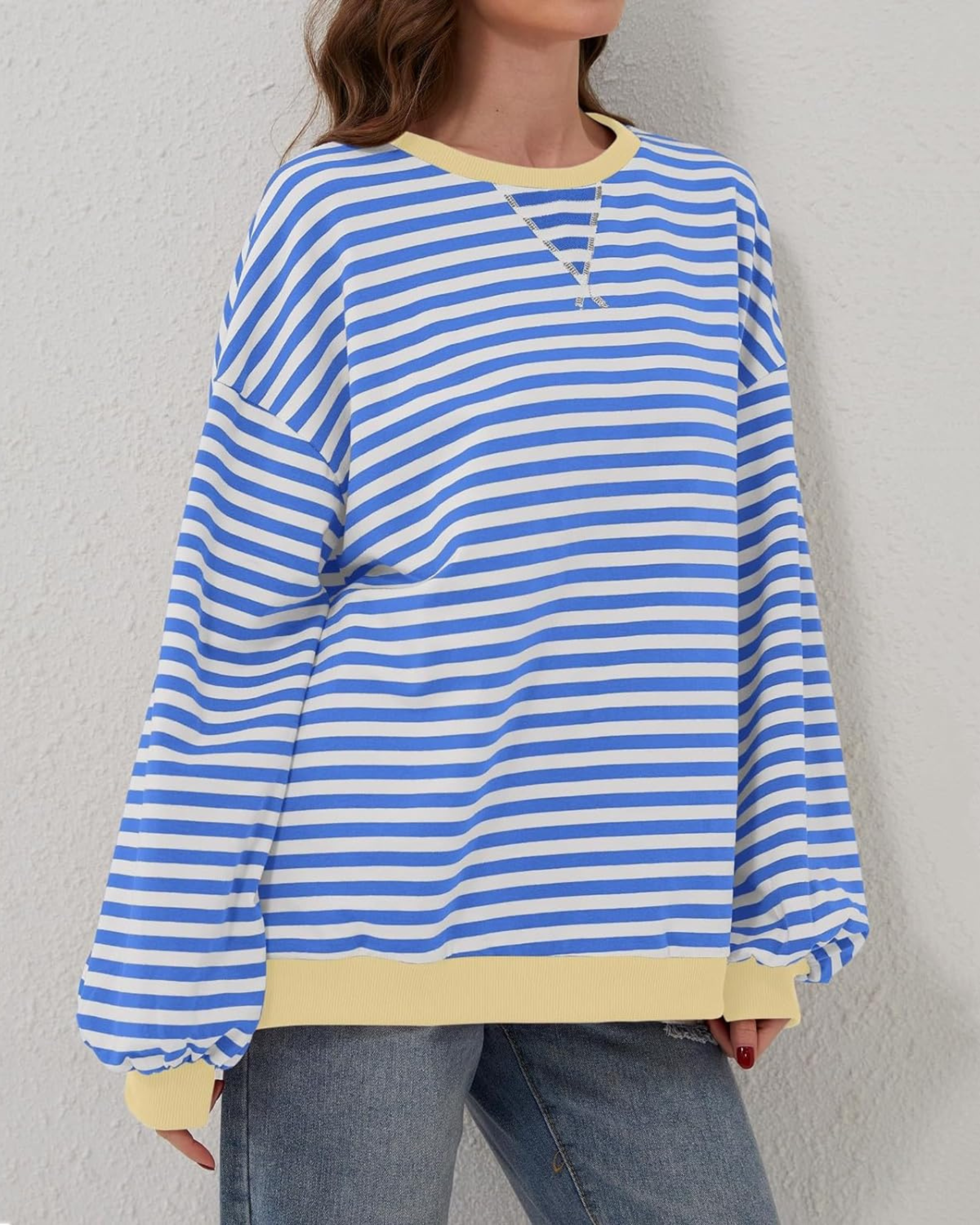 DanteGiordano Langærmet sweatshirt til kvinder