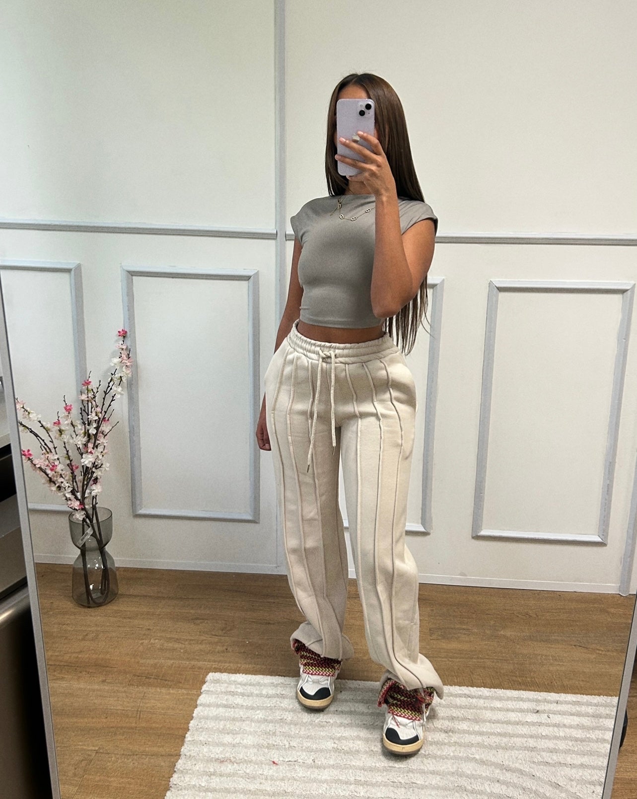 Styl | Stribede sweatbukser
