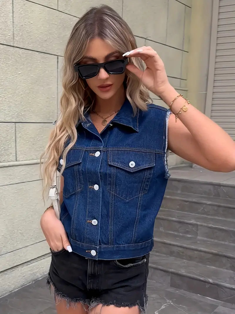 Karen - Denim vest