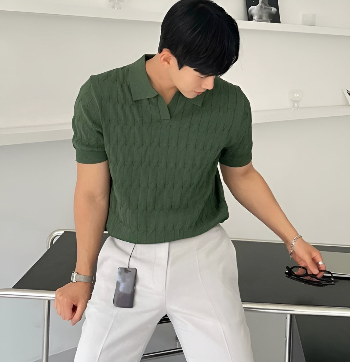 Matteo – Åndbar Herre Polo Shirt