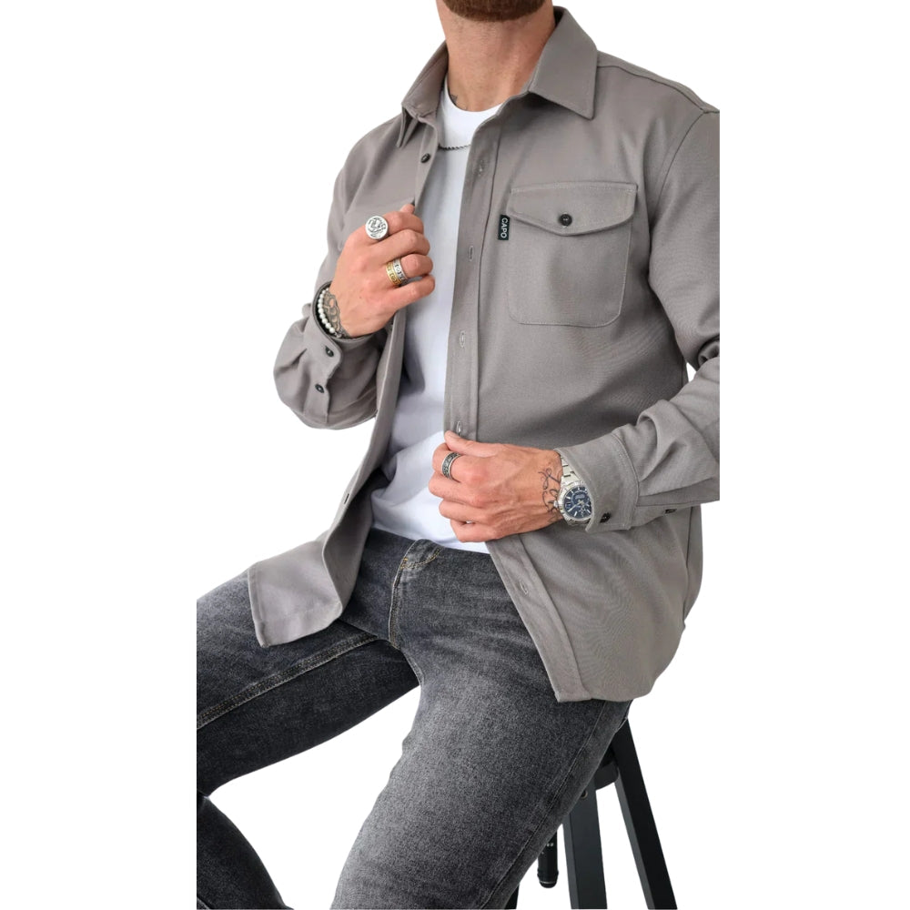 Lorenzo – Moderne Herreskjorte i Klassisk Casual Stil
