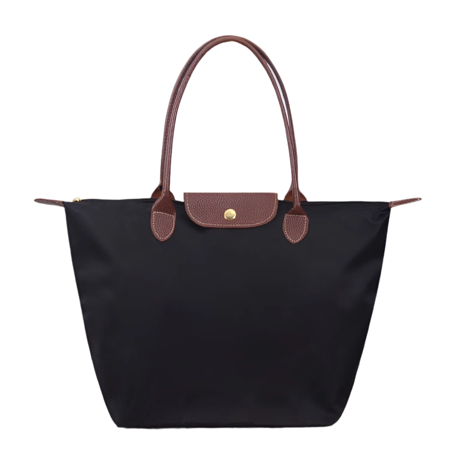 Giulia – Struktureret Dame Skuldertaske i Oxford-Stil