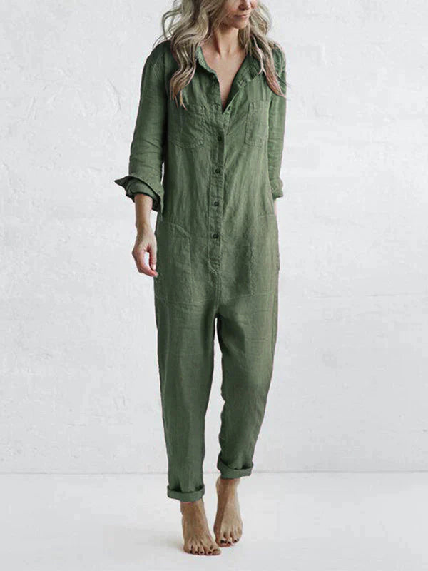 Yentl™ - Jumpsuit i bomuld - Stilfuld og komfortabel