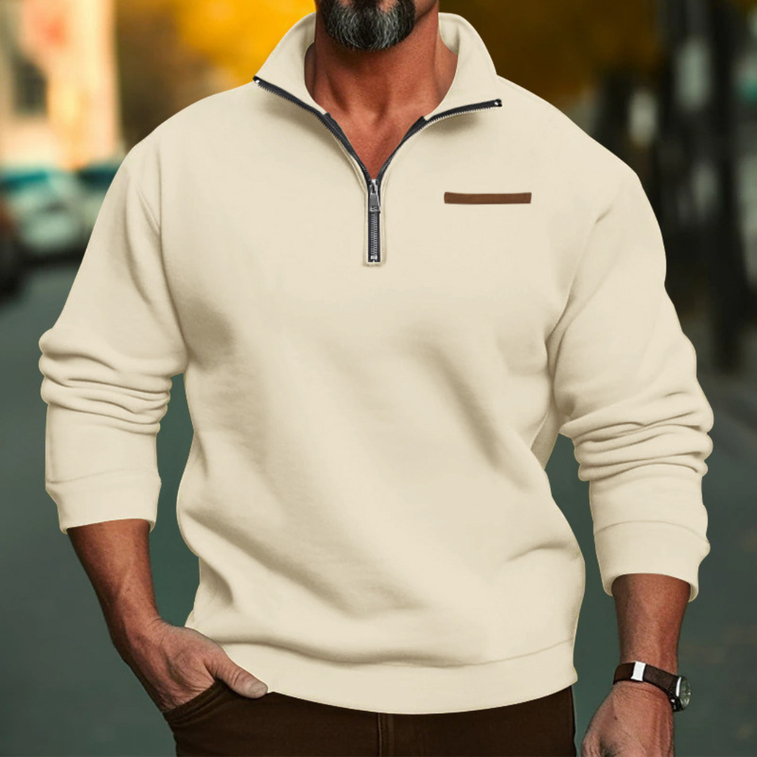 LuigiMarini Fleece Sweatshirt til mænd