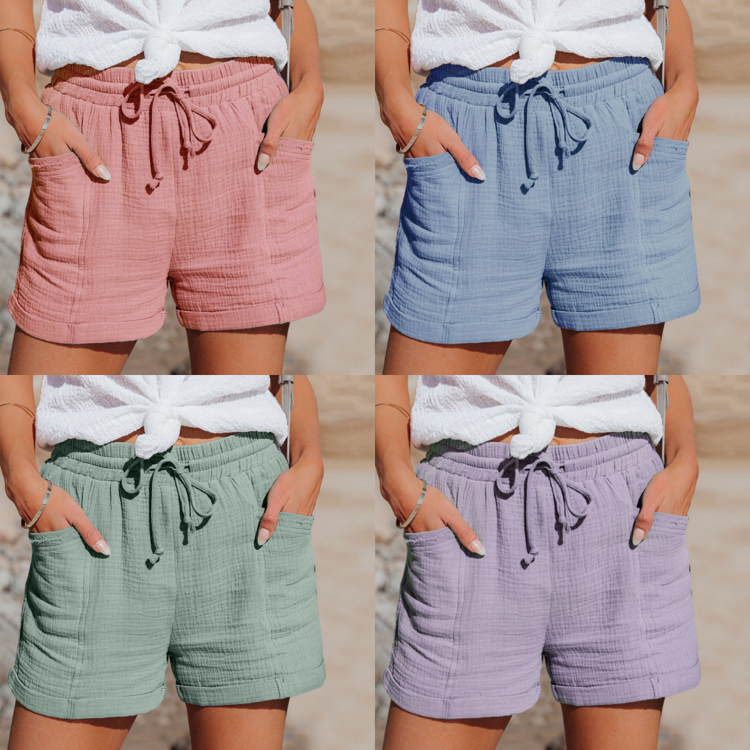 SophiaConti sommershorts i bomuld