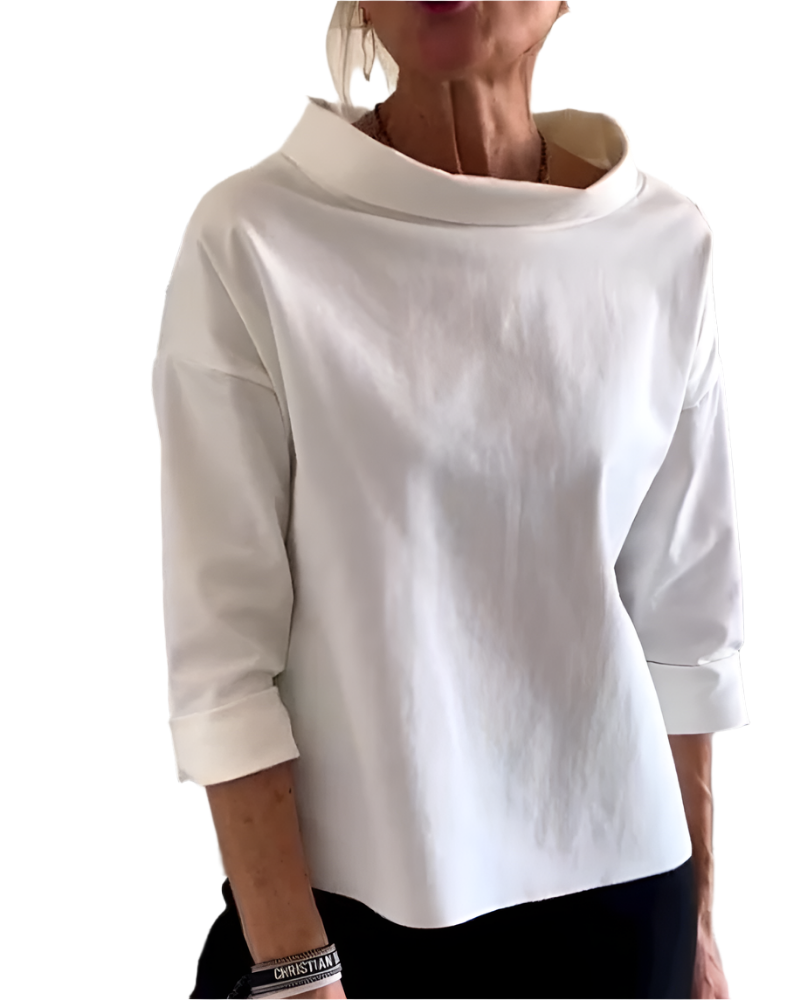 Isabella – Elegant Dame 3/4 Ærme Top