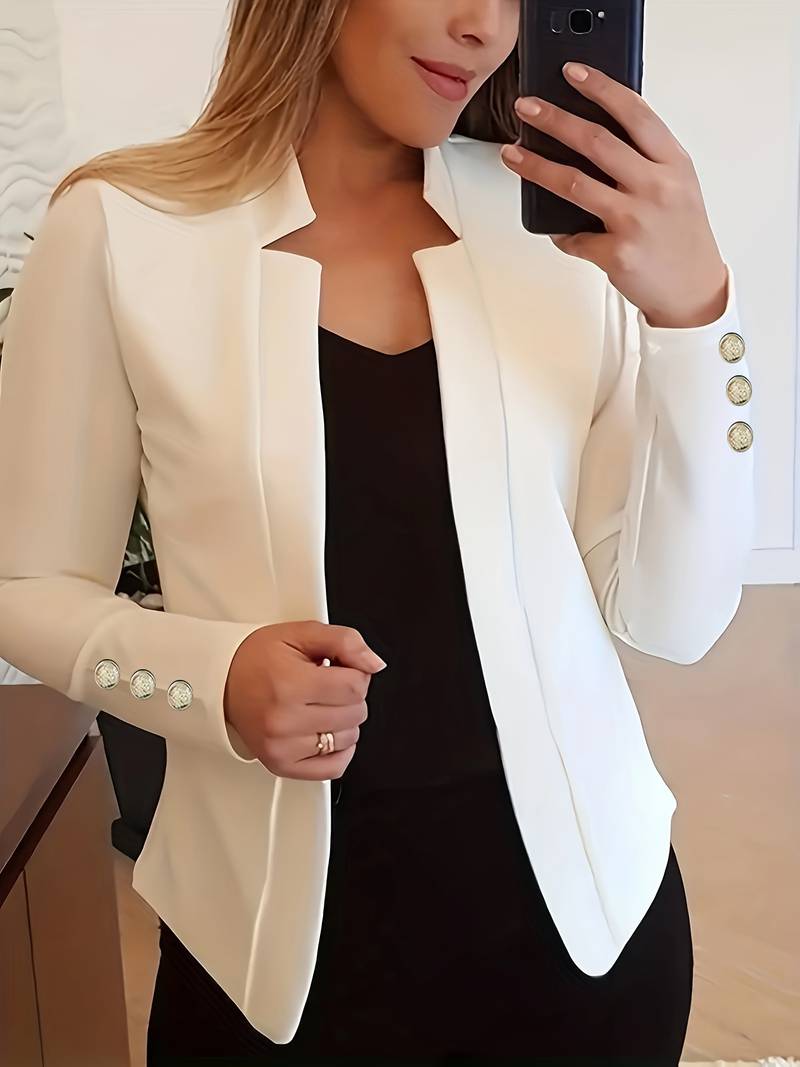 Oplev Elly Chic Open Blazer