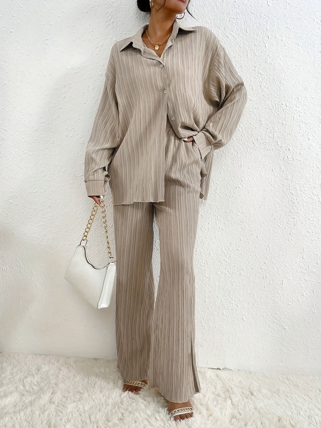 Isabella – Stribet Lounge Sæt til Kvinder