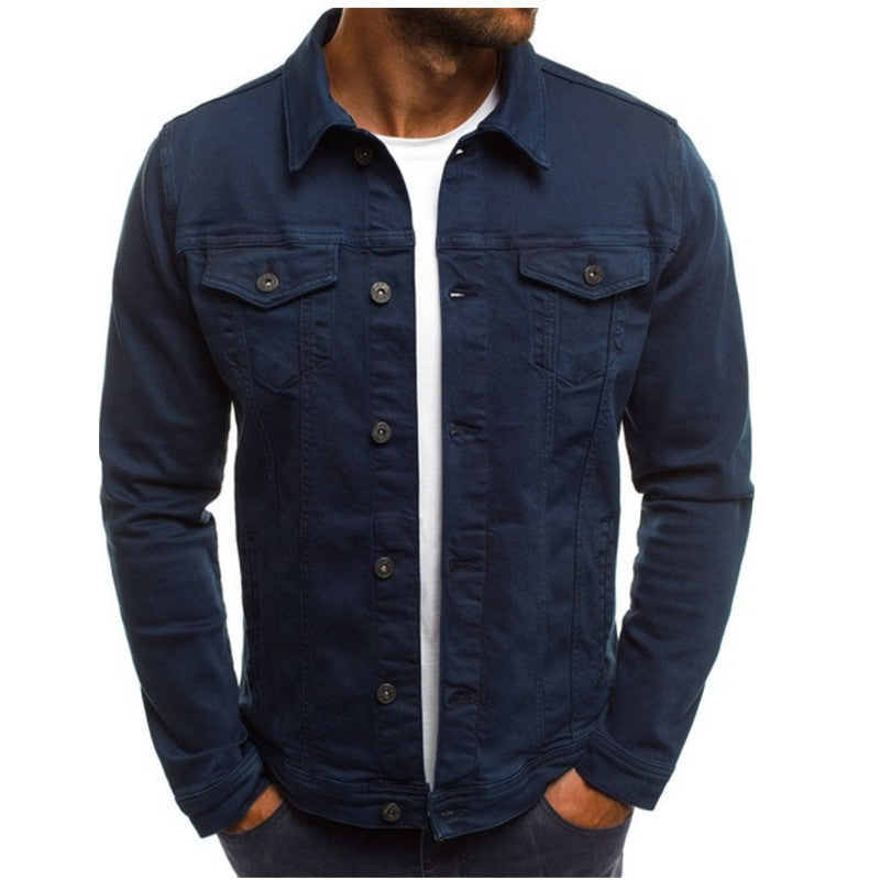 NicoClassico Casual Denim Jakke Til Mænd