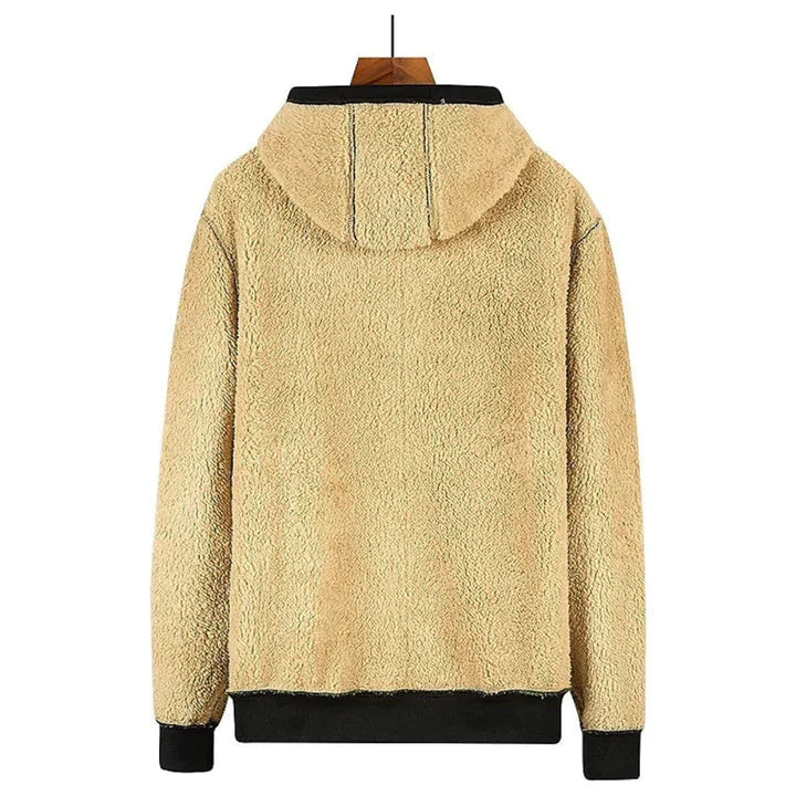 Lorenzo – Fleeceforet Zip Hoodie til Mænd