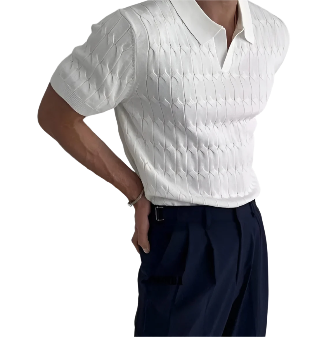 Matteo – Åndbar Herre Polo Shirt