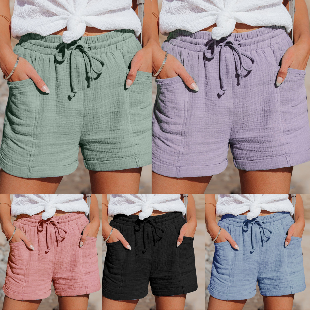 SophiaConti sommershorts i bomuld