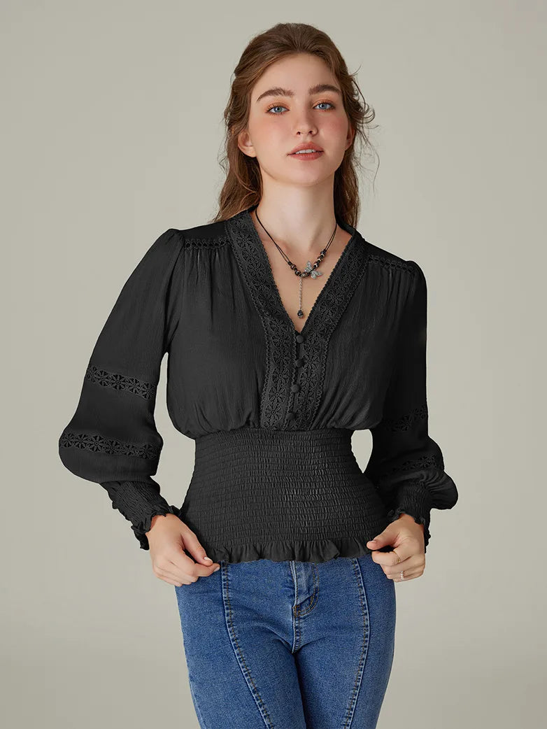 StefanoGreco bomuldstrøjer med V-hals