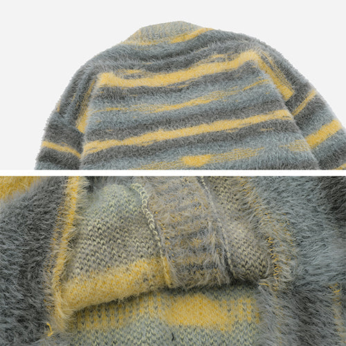 Chroma | Stribet cardigan