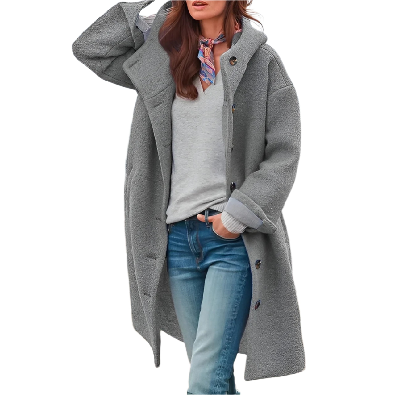 Chiara – Elegant Dame Trenchcoat i Sæsonens Farver