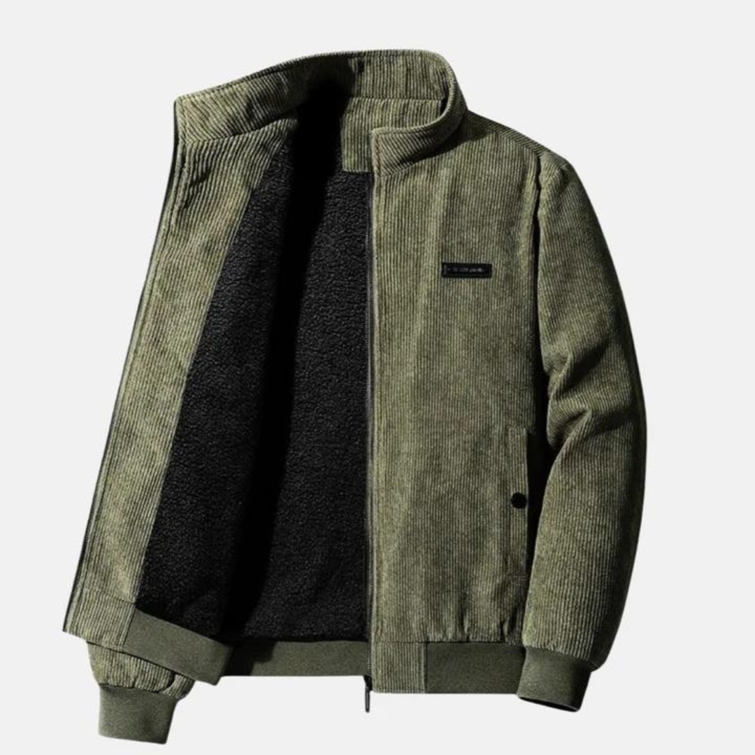 FabioVerdoni Retro Corduroy Jakke til mænd