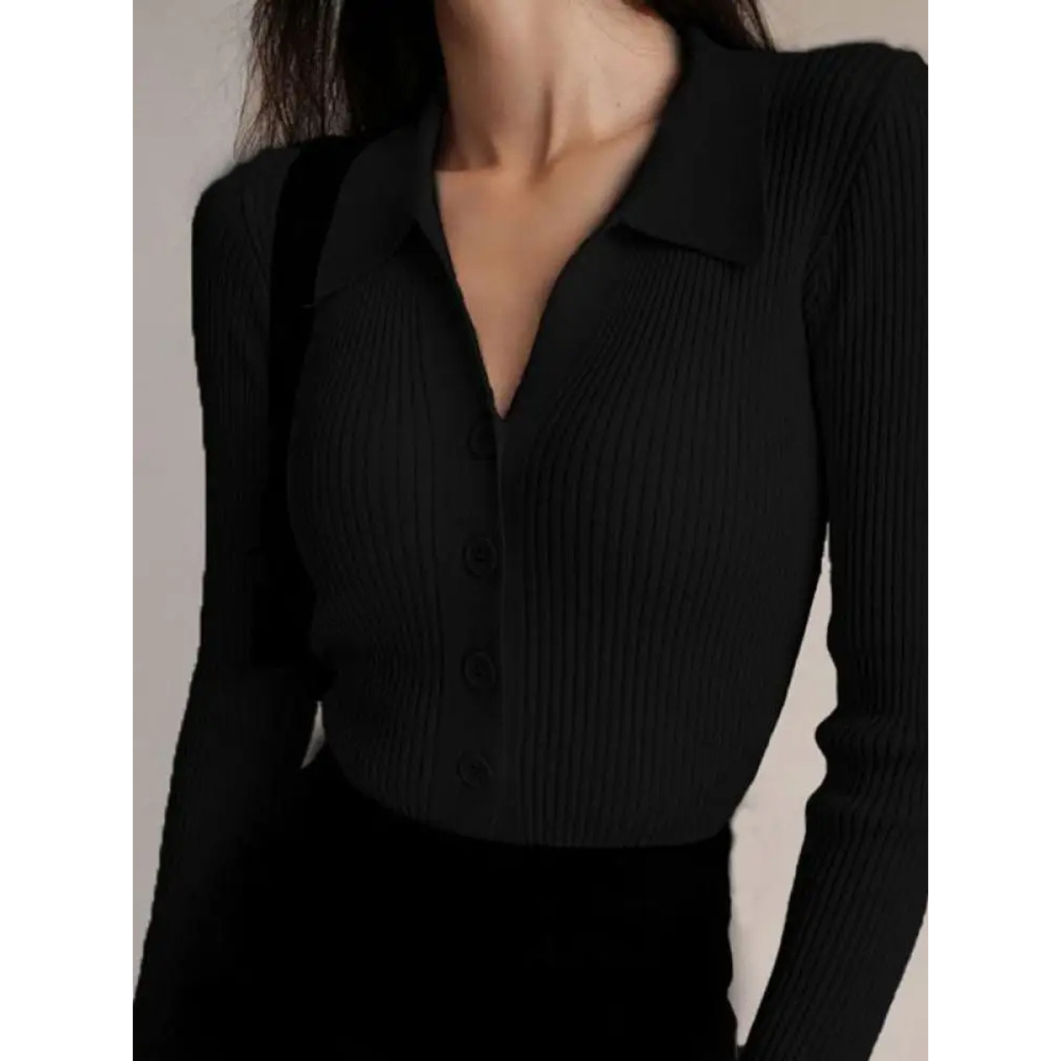 GiuliaArcelli Ribbed Cardigan Til Kvinder