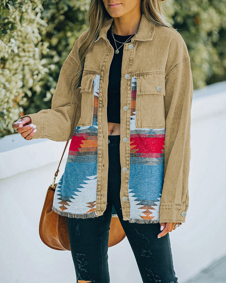 Claire - Stilfuld denimjakke