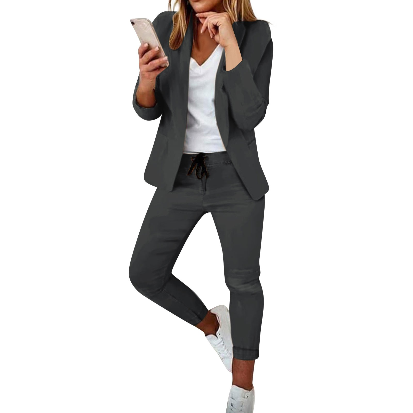 Caitlyn's | Stilfulde Blazer & Bukser Sæt