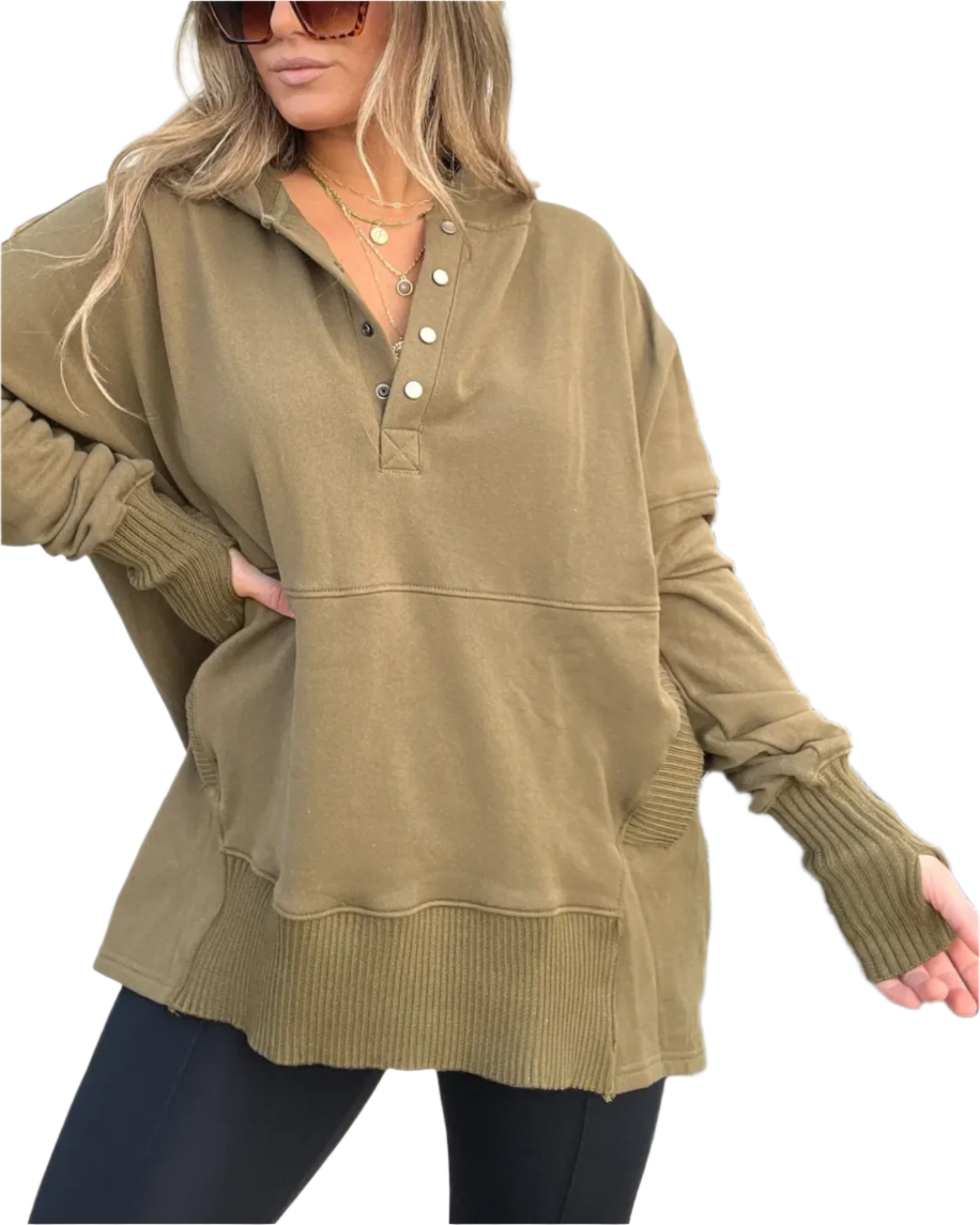 Giulia – Blød Unisex Hoodie i Bomuldsjersey
