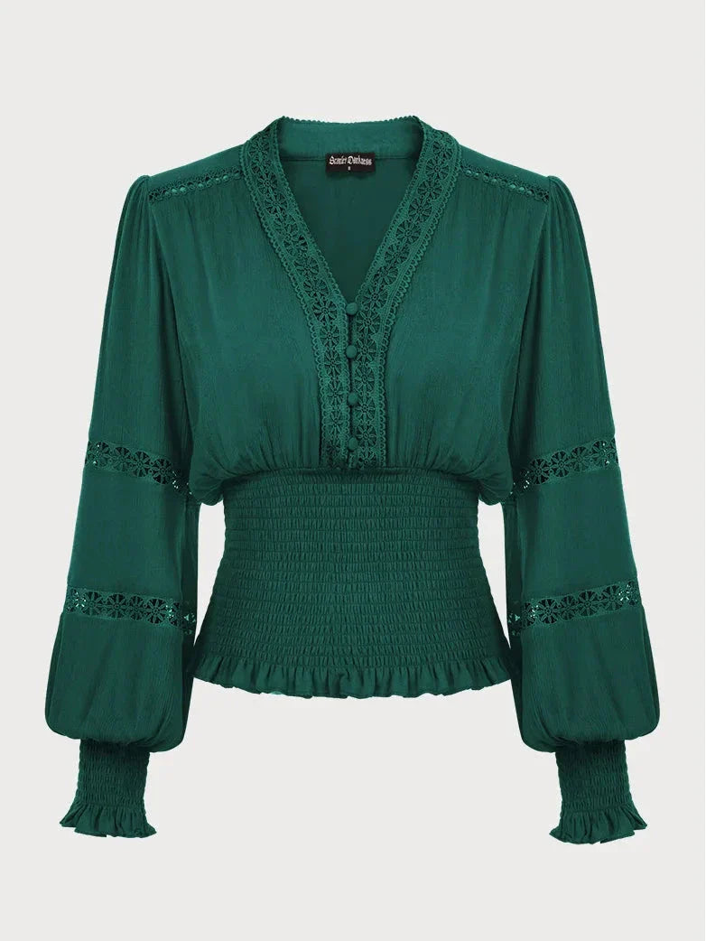 StefanoGreco bomuldstrøjer med V-hals