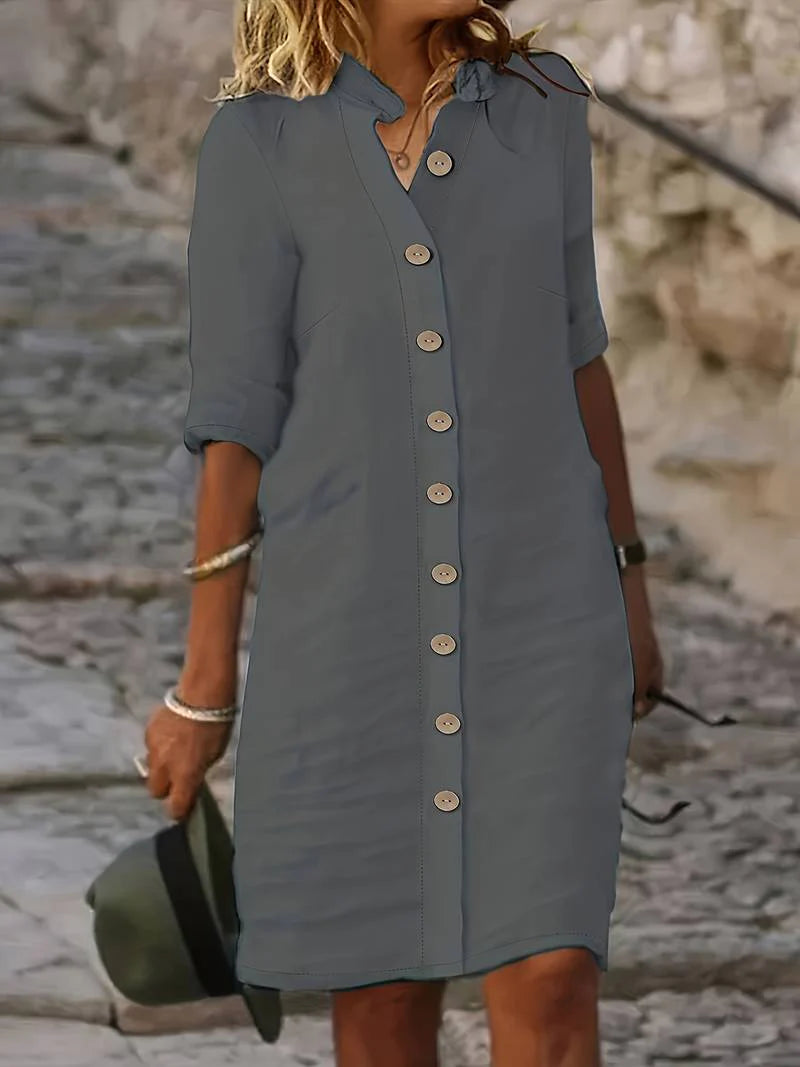 Giulia – Casual Kvinders Midi Kjole