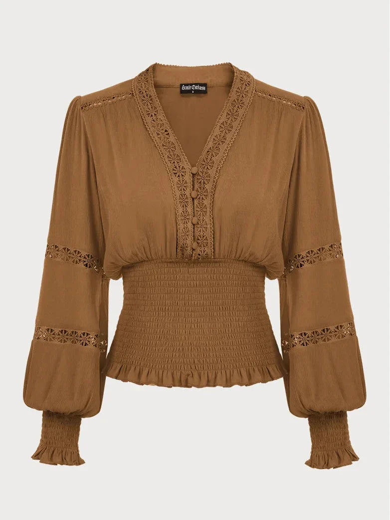 StefanoGreco bomuldstrøjer med V-hals